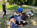 Soutěž v první pomoci pod nymburskými hradbami
